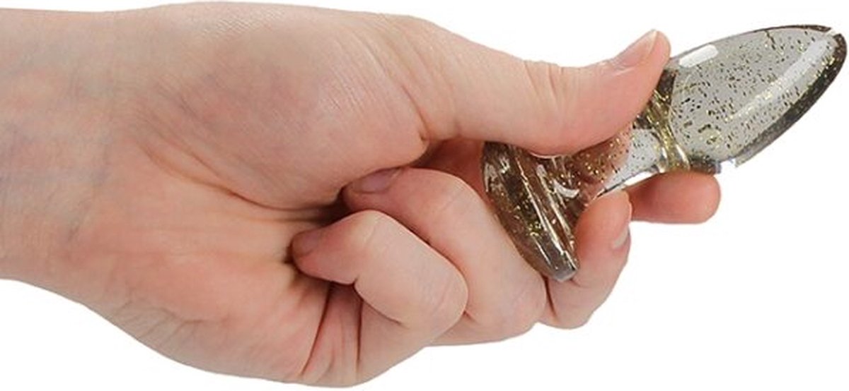 Shots - Ouch! Acryl Butt Plug Set gold