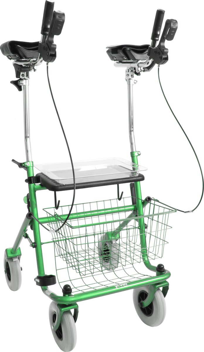 Goedkoopste PREMIS PROVO ROLLATOR 2E GENERATIE INCLUSIEF ONDERARMSCHALEN
