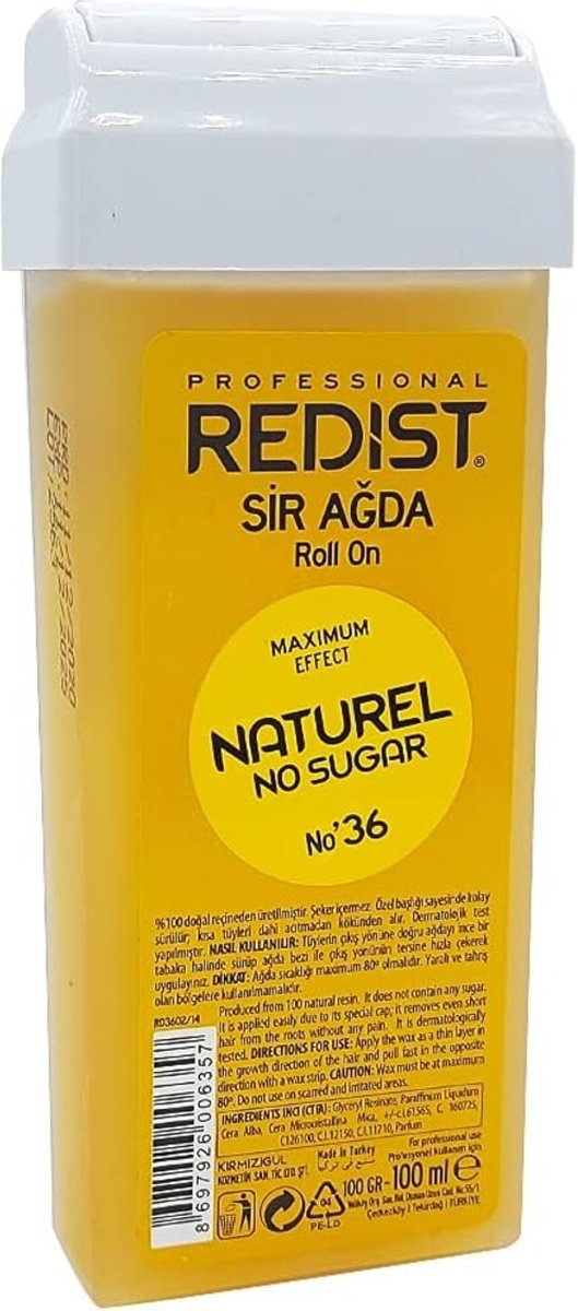 Redist - Roll on Wax - Naturel No.36 - 100ml