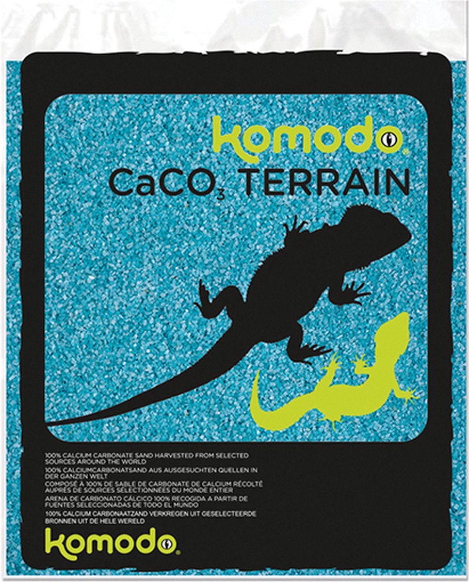 Komodo Caco Zand - Turquoise - 4 kg - Komodo