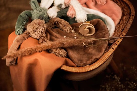 2 Happy Horse Richie Knuffeldoekjes | Rust | Baby cadeau | Kraam cadeau