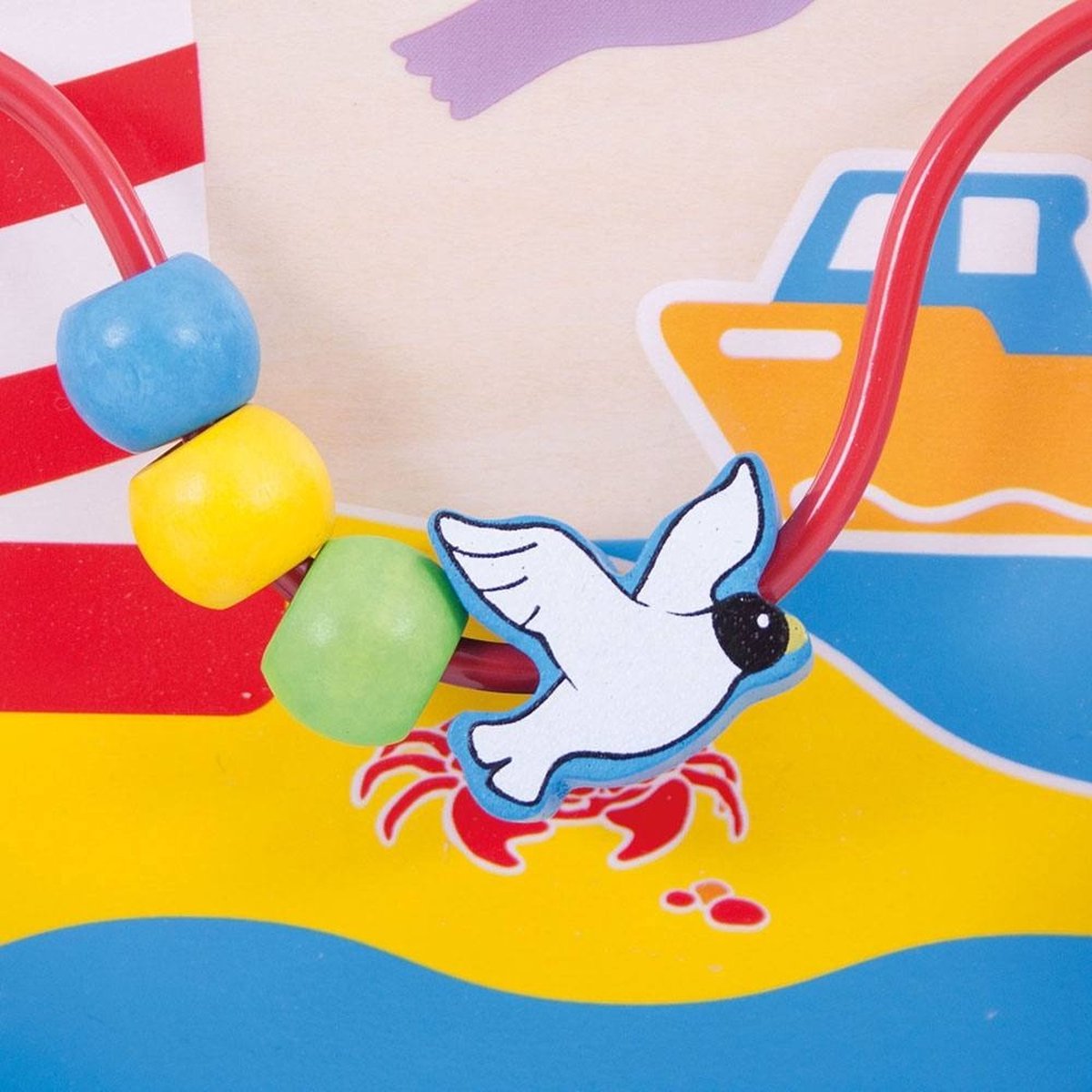 Bigjigs activity centre marine / box speelbord — afbeelding 7