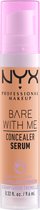 NYX Professional Makeup - Bare With Me Concealer Serum - Light Tan - Concealer - 9,6 ml