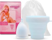 Luxegoed® - Menstruatiedisc - Menstruatiecup Sterilisator - Menstruatiecups - Large - Wit