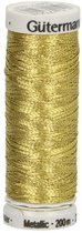 Gütermann Sulky Metallic borduurgaren, 200m, Kleur 7004 goud