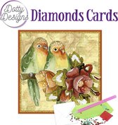 Dotty Designs Diamond Cards - Lovebirds