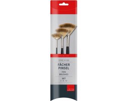 Waaierpenseel A100 3 stuks nr 2,8 en 12