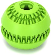 Nobleza Honden speelgoed intelligentie - Voedselbal voor honden - Snackbal - Honden voerbal - rubber - Groen