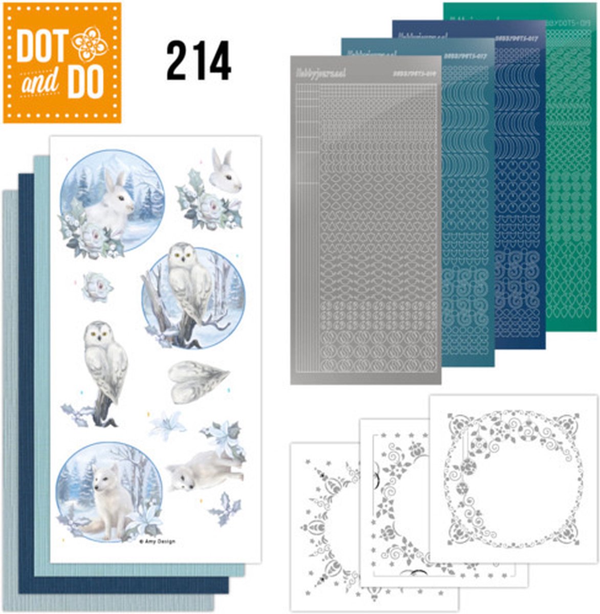 Dot and Do 214 - Amy Design - Awesome Winter - Winter Animals