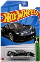 Hot Wheels Automobili Pininfarina Battista - Zwart - Schaal 1:64 - Metaal - Die Cast voertuig