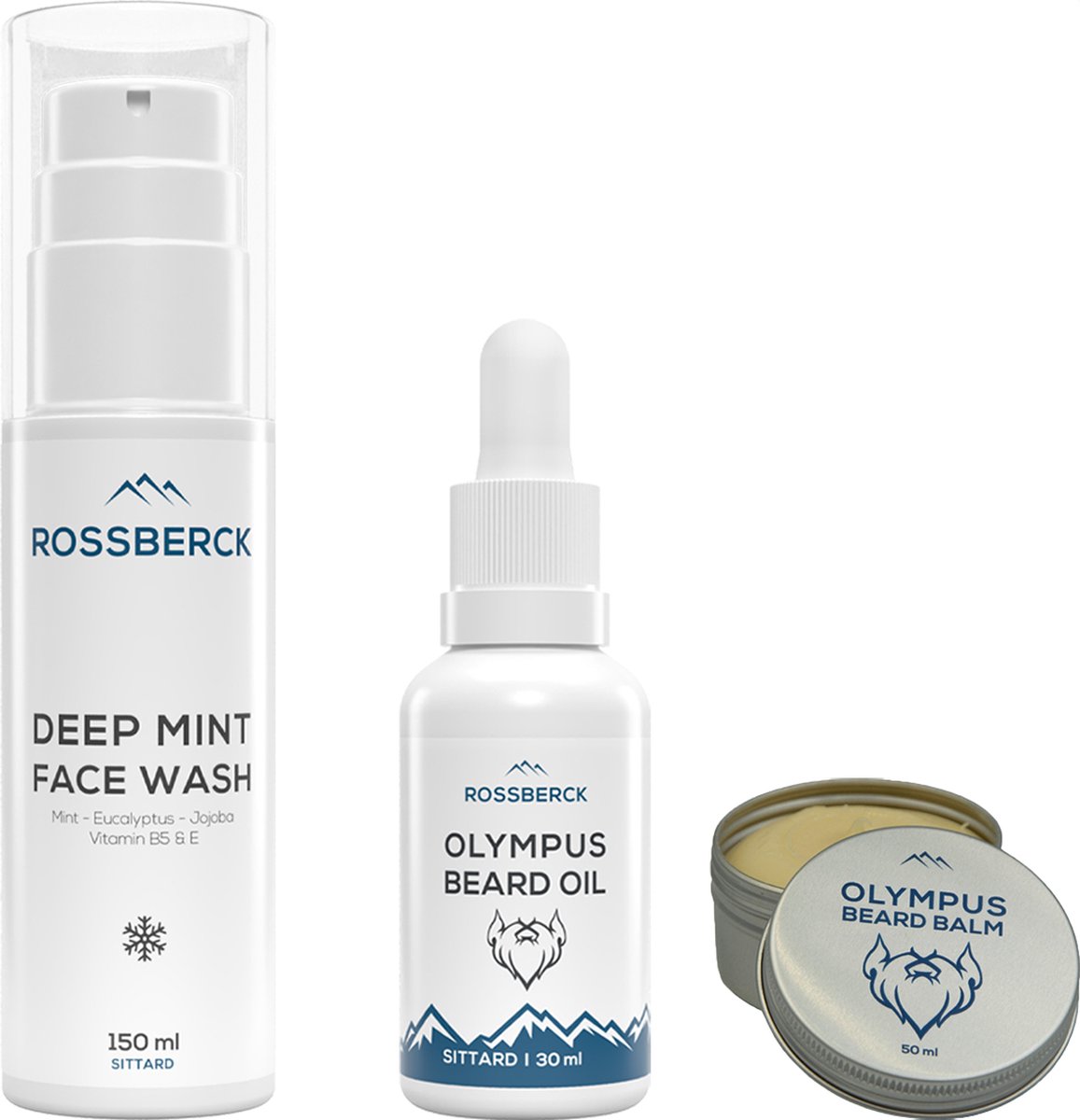 Goedkoopste Beard Care System - 3 Delig - Baardshampoo, Baardolie & Baardbalsem - Baardverzorging Set