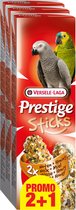 Versele-Laga Prestige Combi-Pack Sticks Papegaaien Promo - Vogelsnack - 2+1 stuks