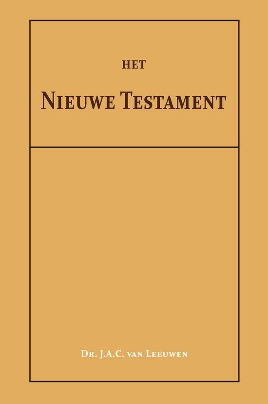 Het Nieuwe Testament