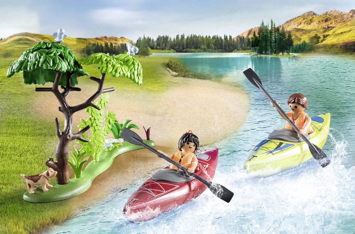 PLAYMOBIL Family Fun Outdoor kamperen - 71425 — afbeelding 3
