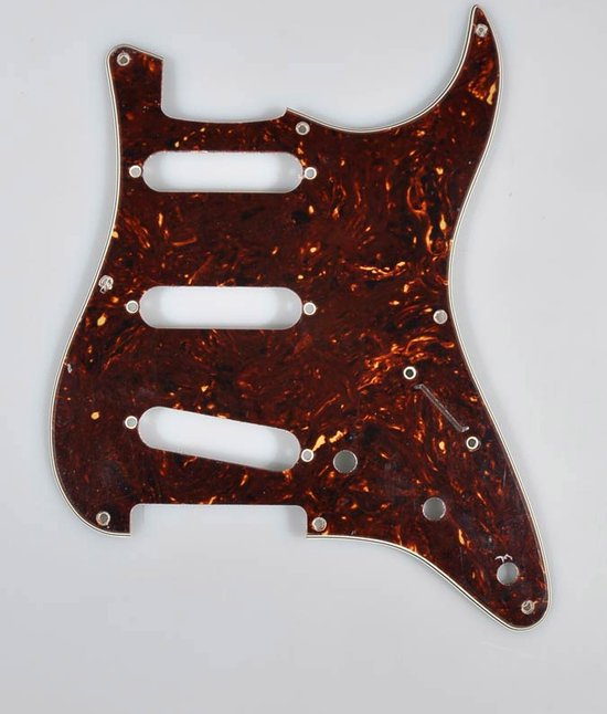 Dopro Loaded Strat Slagplaat Voorbedraad ST SSS Slagplaat met Alnico Pickups Oud Wit