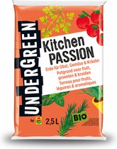 Undergreen Kitchen Passion Potgrond - biologisch - voor groenten, fruit en kruiden - voor een rijke oogst - zak 2,5L
