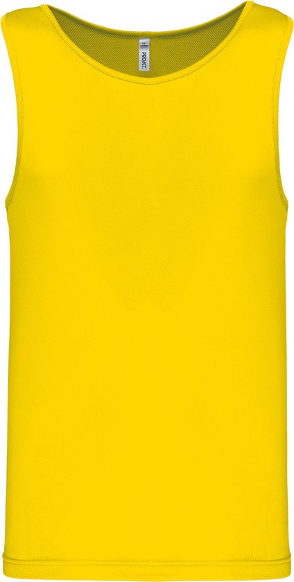 Herensporttop overhemd 'Proact' True Yellow - M