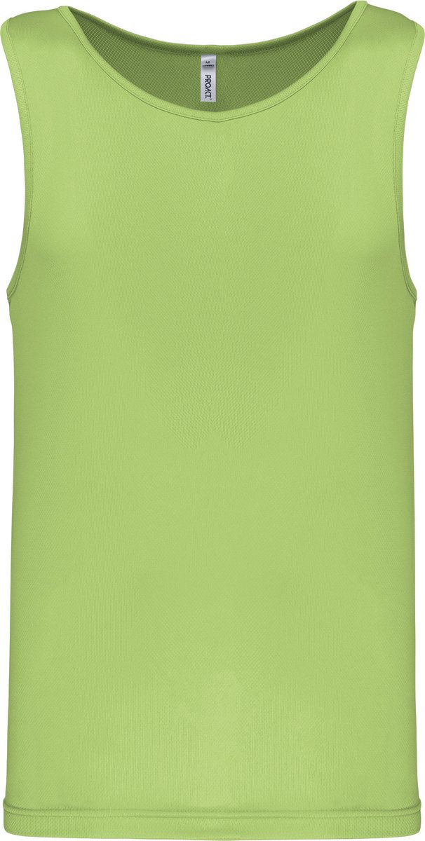 Herensporttop overhemd ‘Proact’ Lime Groen