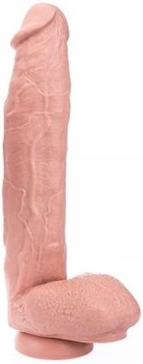 Goedkoopste Dinoo - Monster - King-size Dildo - 28 x 5.5 cm - Beige