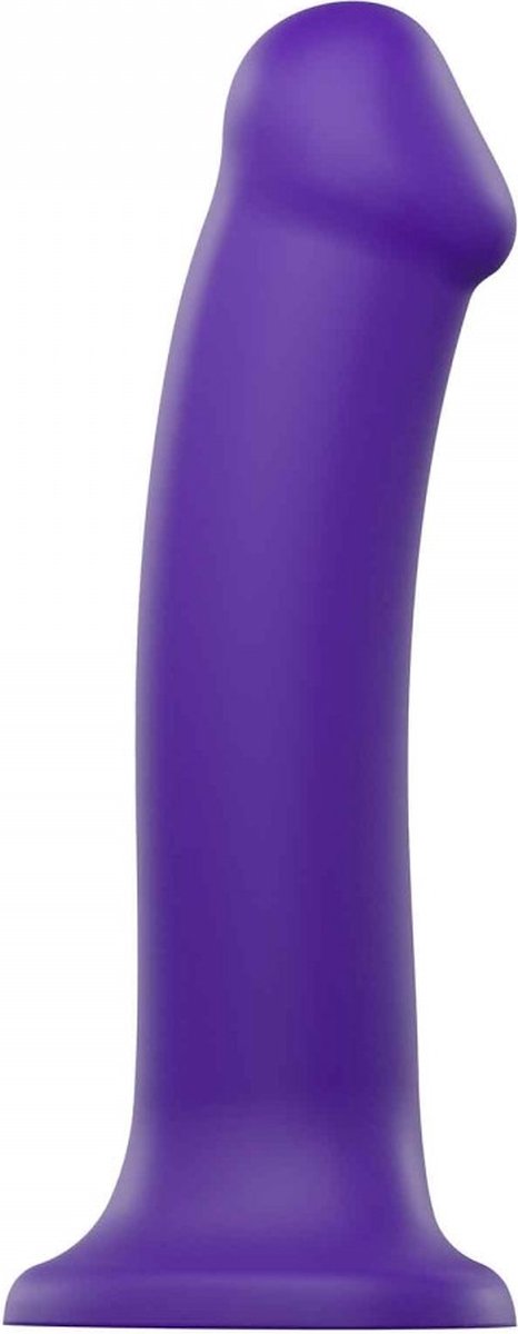 Goedkoopste Strap-On-Me Semi-Realistische Dildo met zuignap - paars - maat XL