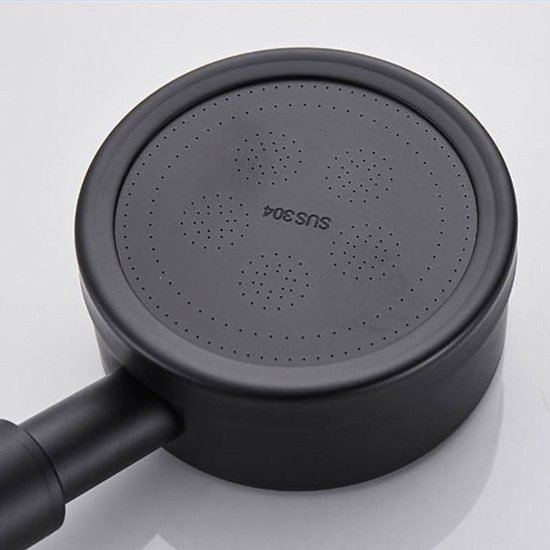 BestGoodsNL Douchekop Slang en Houder Hoge druk Zwart bol