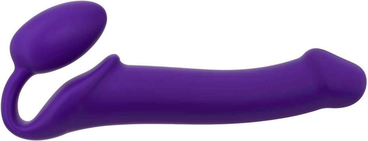 Goedkoopste Strap-On-Me Strapless Voorbinddildo - paars - maat L