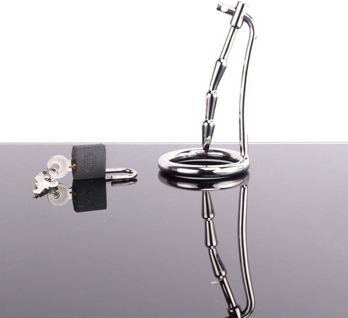 Goedkoopste Cock trap met ribbels - 45 mm