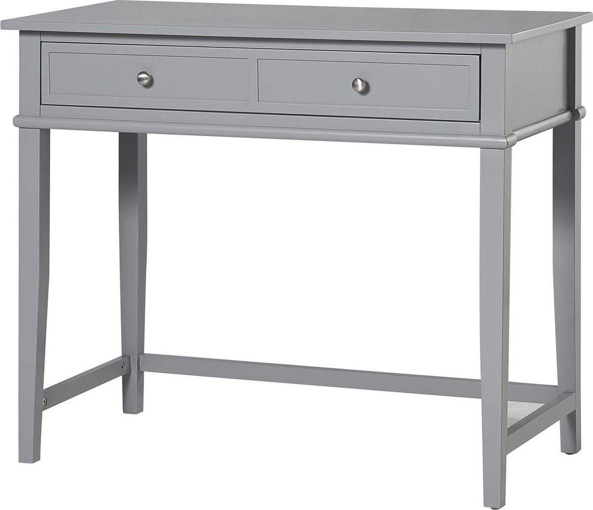 Franklin-Schrijftafel met 1 lade in MDF grijs