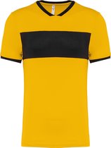 Herensportshirt 'Proact' met korte mouwen Yellow/Black - XL