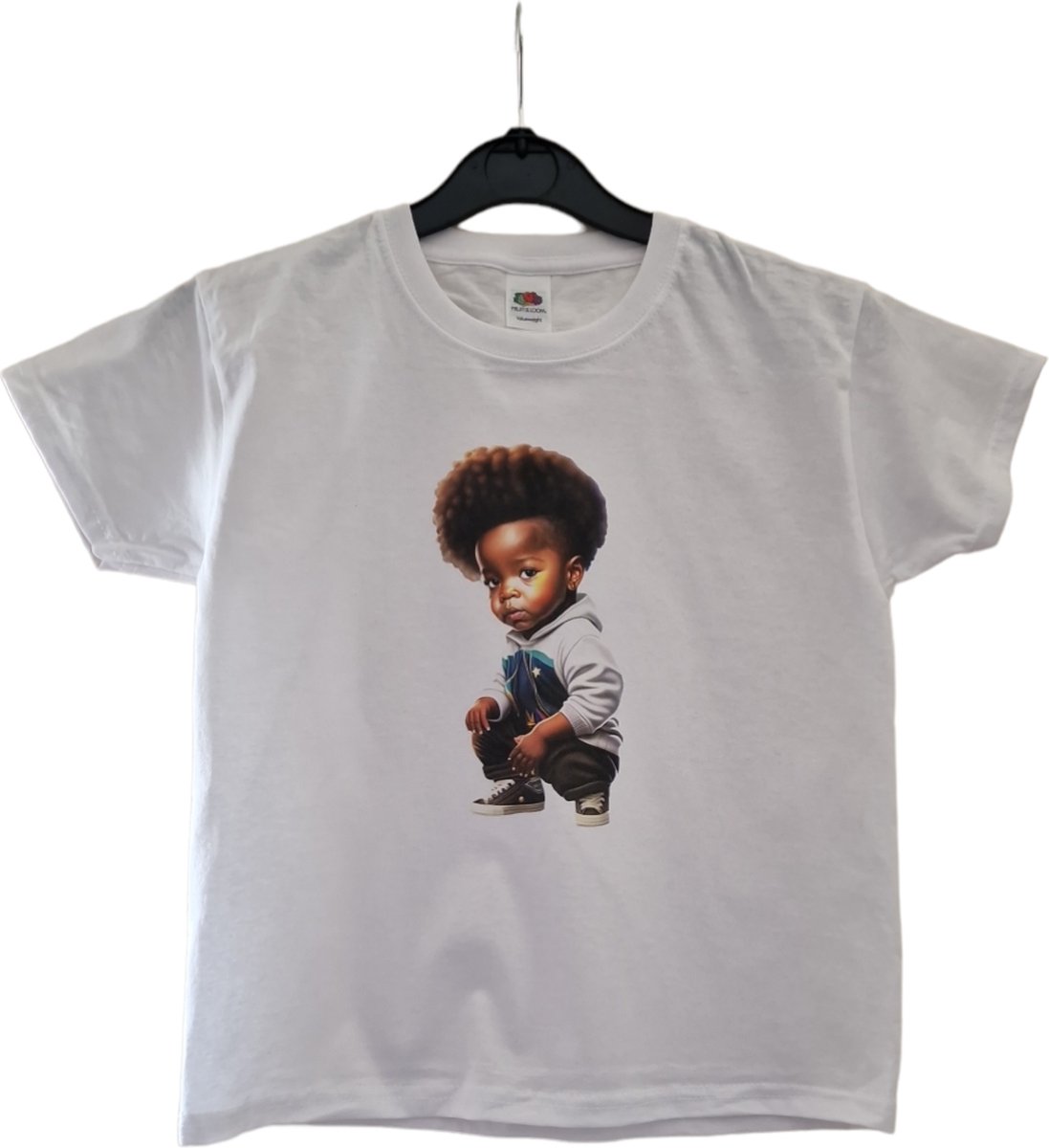 geest Deens Additief T-shirt - Afro jongen [stoer]-[104]-[3-4  jaar]-[kids]-[kindershirt]-[kinderkleding] | bol.com