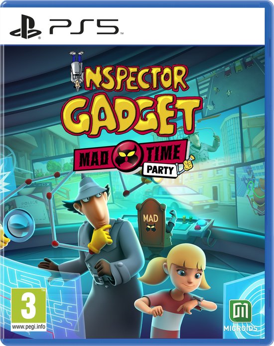 Inspector Gadget: Mad Time Party - PS5 Family Adventure Game With Mini-Games
