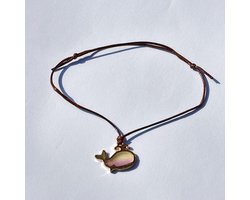GoedeDoelen.Shop | Koordarmband Whale | Walvis Armband | Imitatieleer Armband | Walvis | In Maat Verstelbaar | Grote Polsmaat | Kleine Polsmaat | Vriendschapsarmband | Statement Armband | Oceans | Protect The Oceans | Scuba Armband | Wellness-House