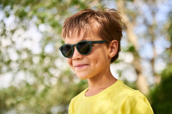 Milo & Me zonnebril Chris - 6-9 jaar - grijsgroen/lichtgroen — afbeelding 2