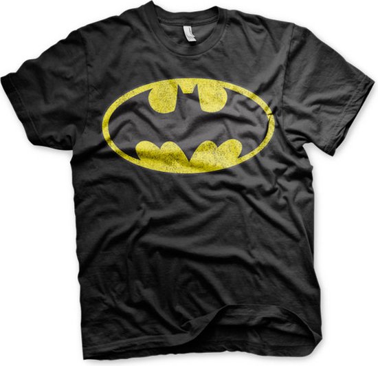 Batman T Shirt Men DC Comics Women's Batman Logo T-Shirt Disfraz