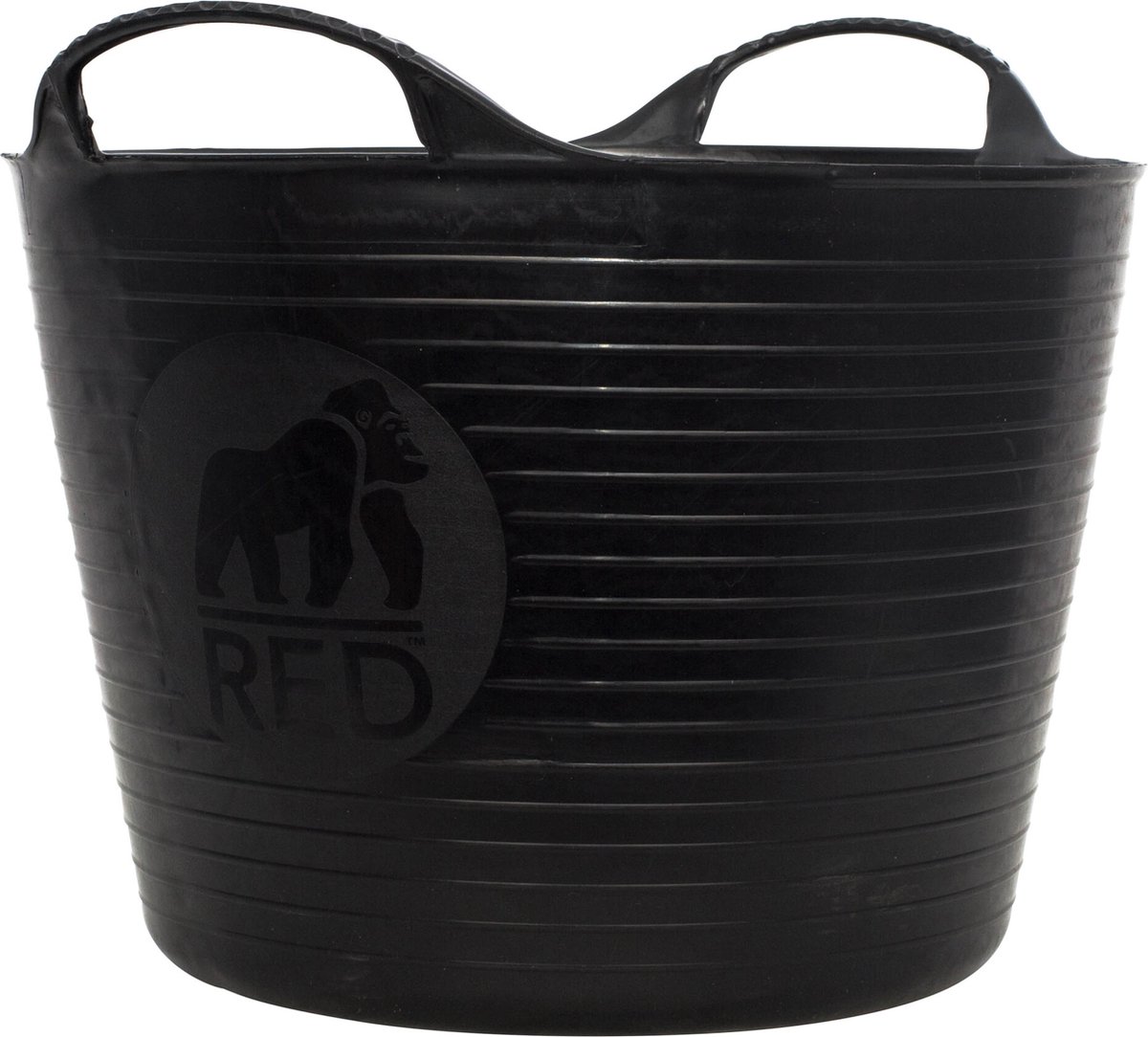 Tubtrug - Flexibele kuip - Zwart
