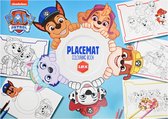 Placemat kleurboek Paw Patrol