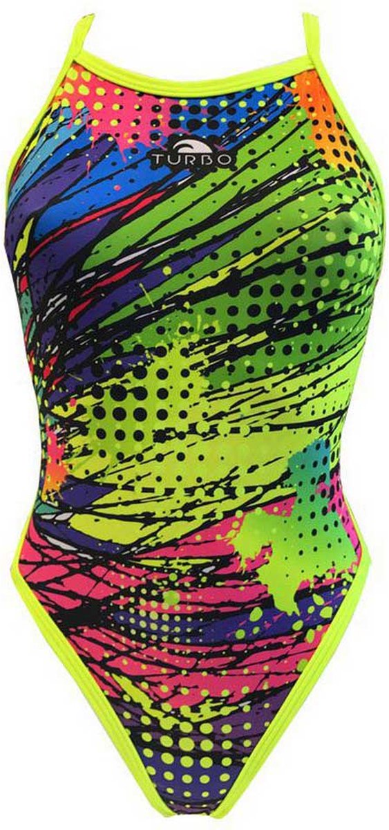 Turbo Kriptonite Zwemkleding Veelkleurig 4XL Vrouw Yellow