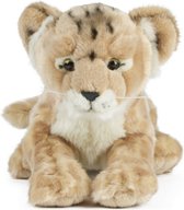 Pluche leeuwen welpje knuffel 35 cm speelgoed- Baby leeuw safaridieren knuffels - Speelgoed