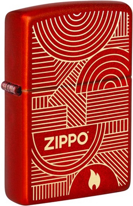 Aansteker Zippo Green Matte Logo Zippo 26093