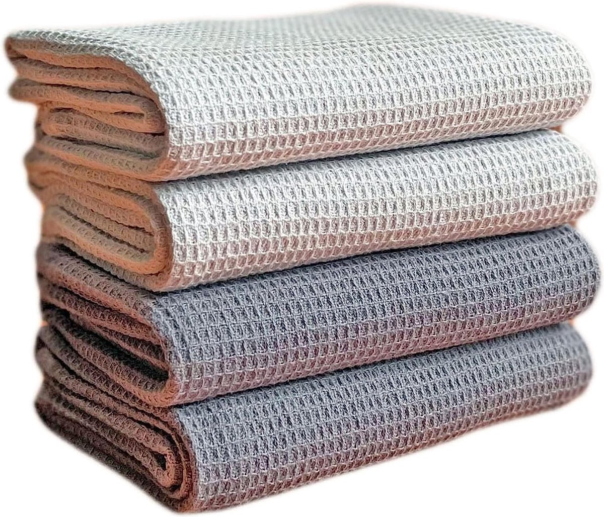 Theedoek DDDDD Blend Graphite (set van 6