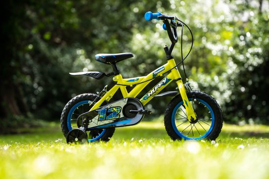 Huffy Pro Thunder 12 Inch Jongenfiets Geel BMX 3-5 jaar Kinderfiets Voor jongens en meisjes van Huffy — afbeelding 3