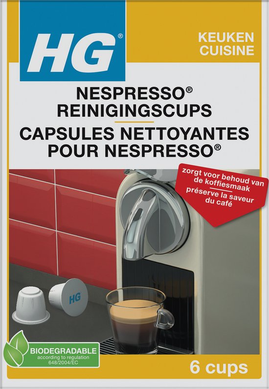 Foto: Reinigingscups nespresso machines hg