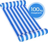 Travelly - Luxe Waterhangmat - Hangmat - Luchtbed - Luchtmatras Zwembad - Waterspeelgoed - Water hangmat - Blauw