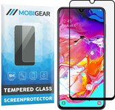 Mobigear Screenprotector geschikt voor Samsung Galaxy A70 Glazen | Mobigear Premium Screenprotector - Case Friendly - Zwart