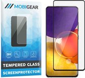 Mobigear Screenprotector geschikt voor Samsung Galaxy A82 5G Glazen | Mobigear Premium Screenprotector - Case Friendly - Zwart