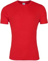 T-shirt de sport pour homme «Cool Smooth » Rouge feu - S