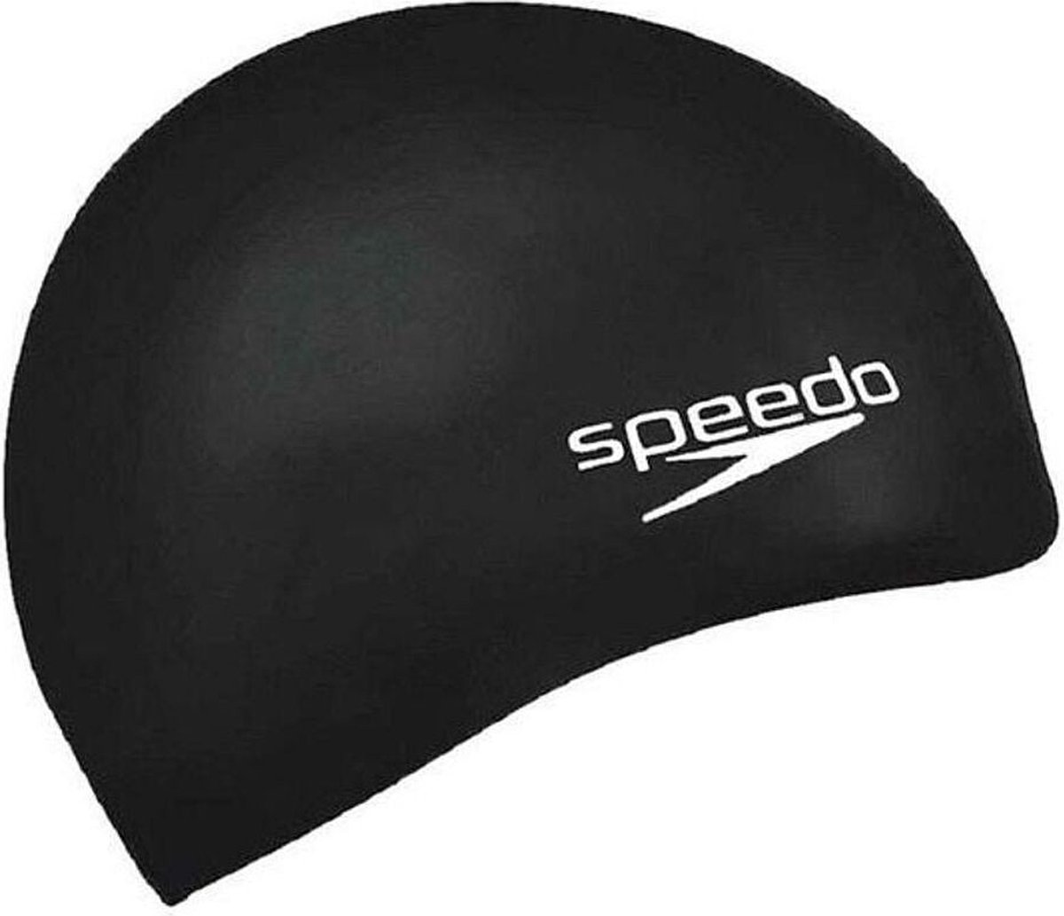 FLAT SILICONE CAP BLACK - Maat ONE - Speedo