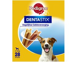 Pedigree Dentastix Mini Hond Multipack - Gebitsverzorgende Hondensnack - 4 x 7 stuks