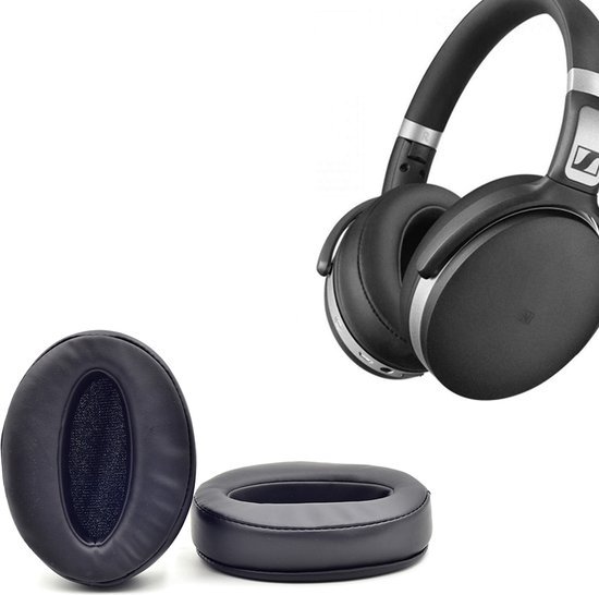Coussinets De Remplacement Pour Casques Sennheiser HD 4.50BT, HD 4.40BT, HD 4.30G, Etc. - Noir, Confort Amélioré - 9