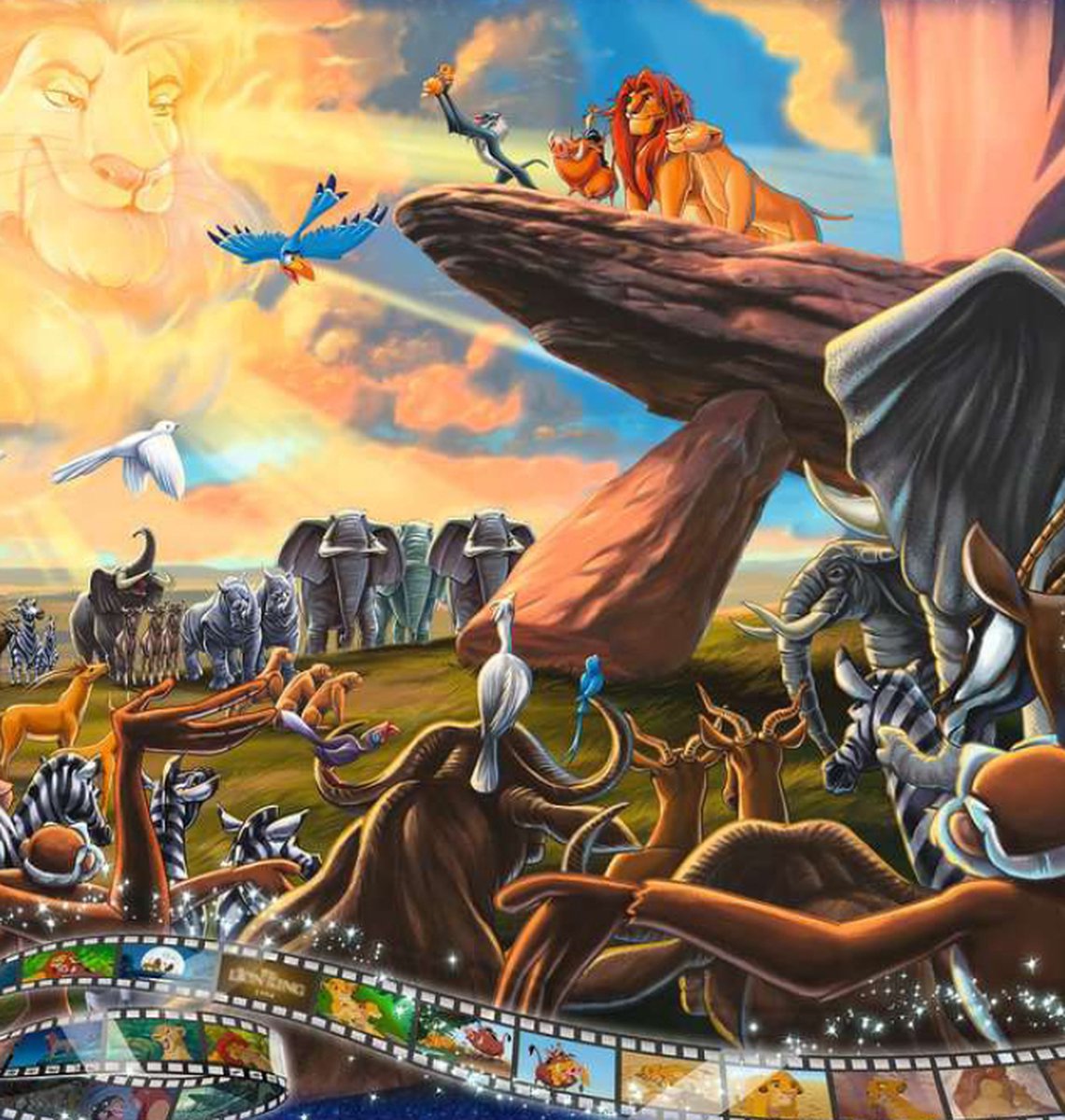 Ravensburger puzzel Disney The Lion King - Legpuzzel - 1000 stukjes — afbeelding 3